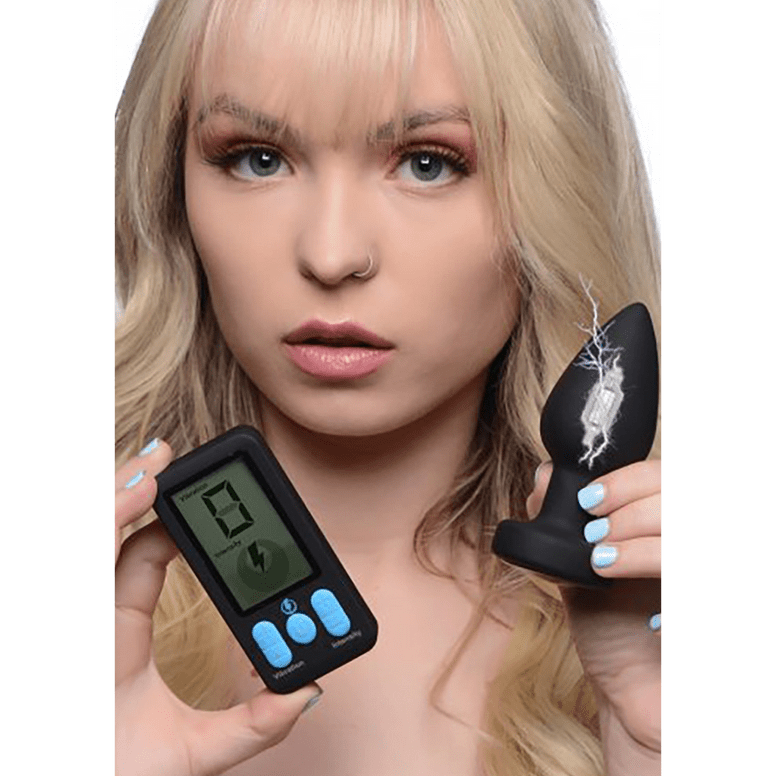 E-Stim Pro - Vibrerende Anaal Plug + Remote - foto 3