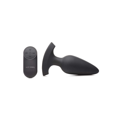 Laser Hart Butt Plug met remote control
