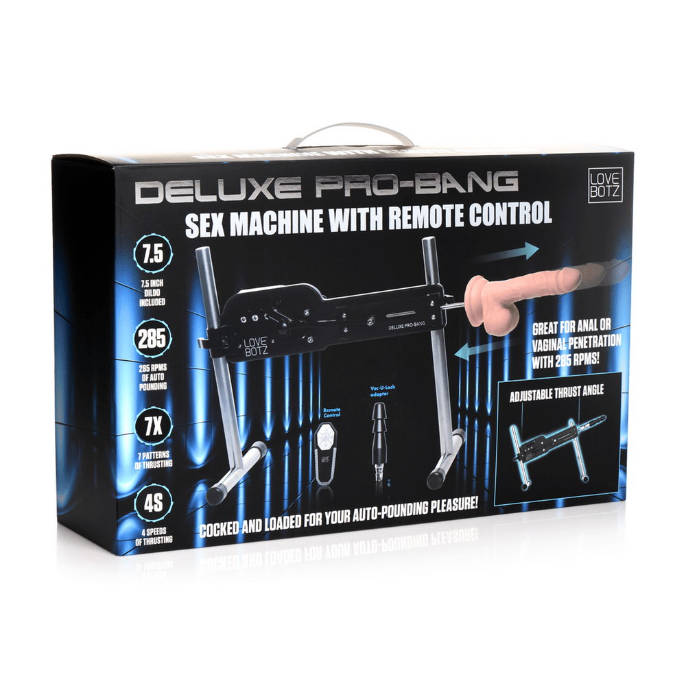 Deluxe Pro-Bang - Remote Control Sex Machine - foto 3