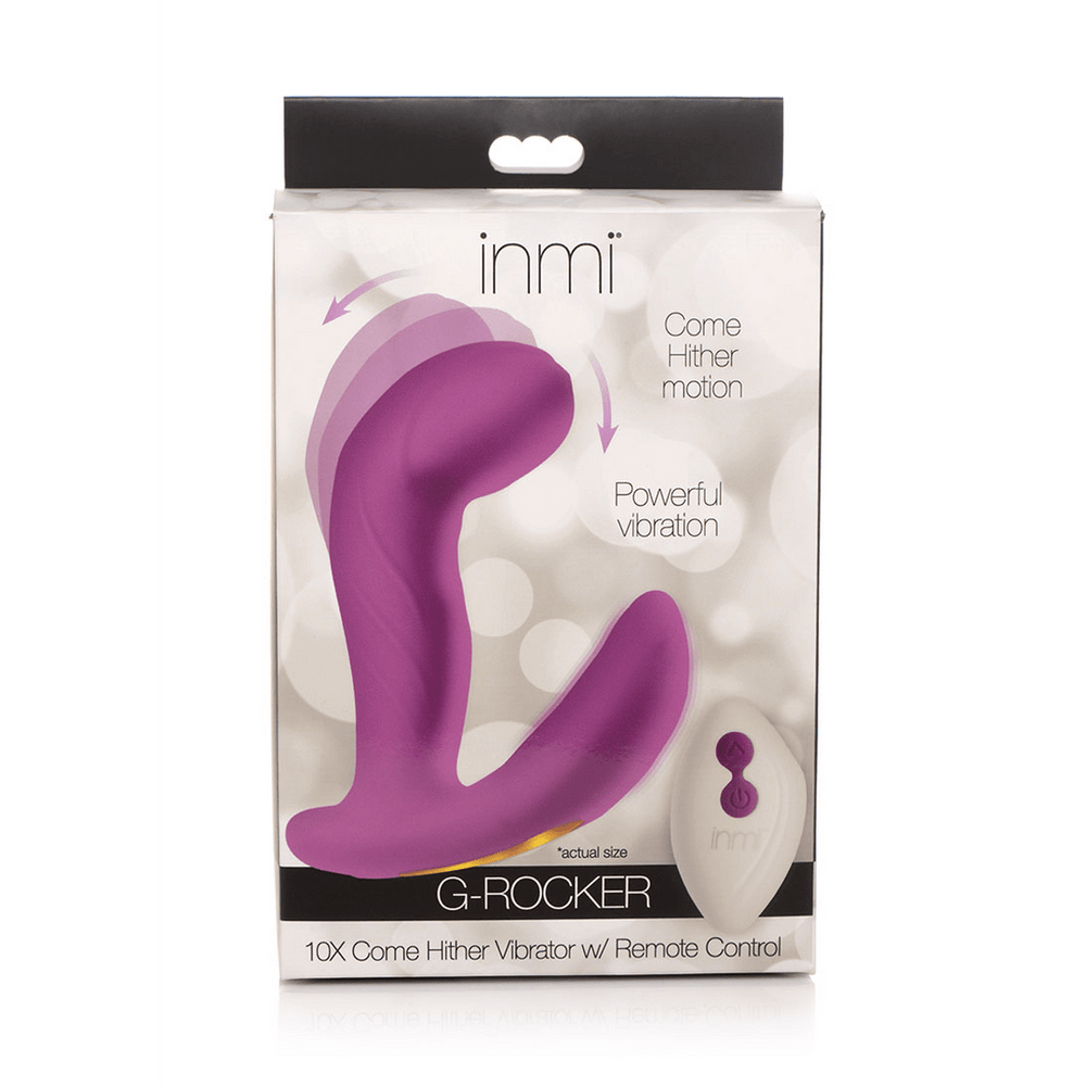 G-Rocker Come Hither - G-spot Vibrator met Afstandsbediening - foto 4