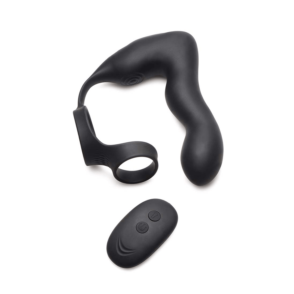 Opblaasbare Prostaatstimulator met Penis- en Balring - foto 4