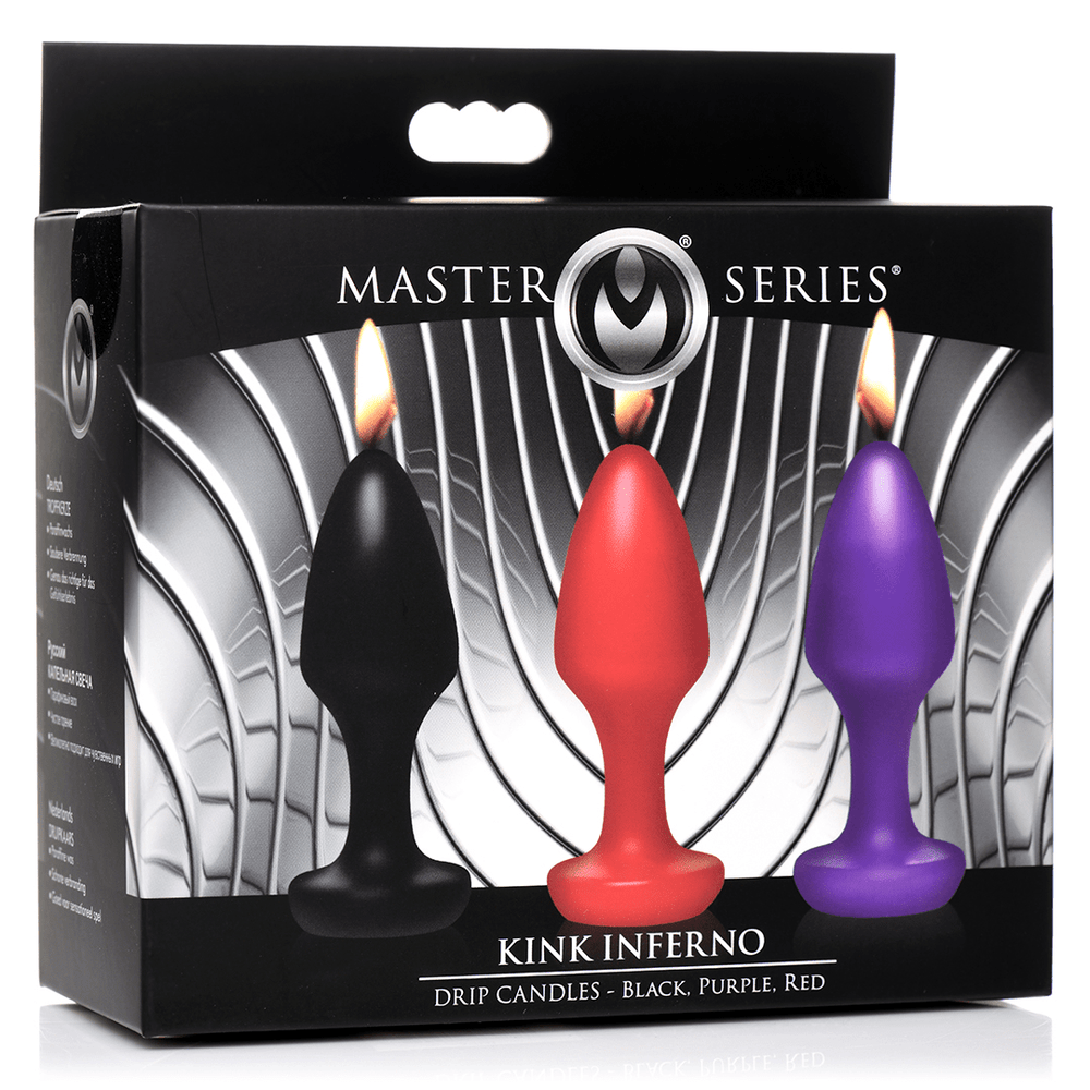 Kink Inferno - Drip Candles - Black/Purple/Red - foto 5
