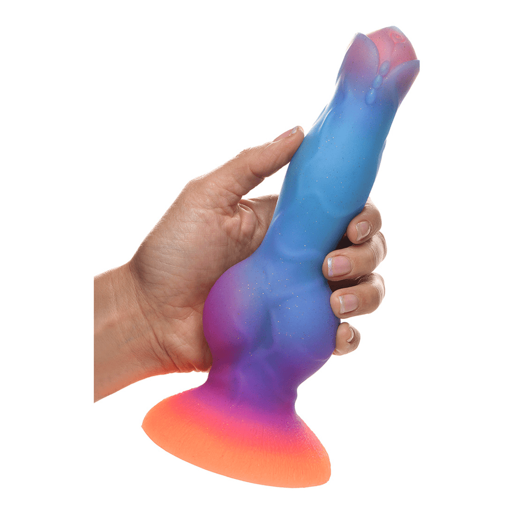 Space Cock - Alien Dildo - Glow in the Dark - foto 5