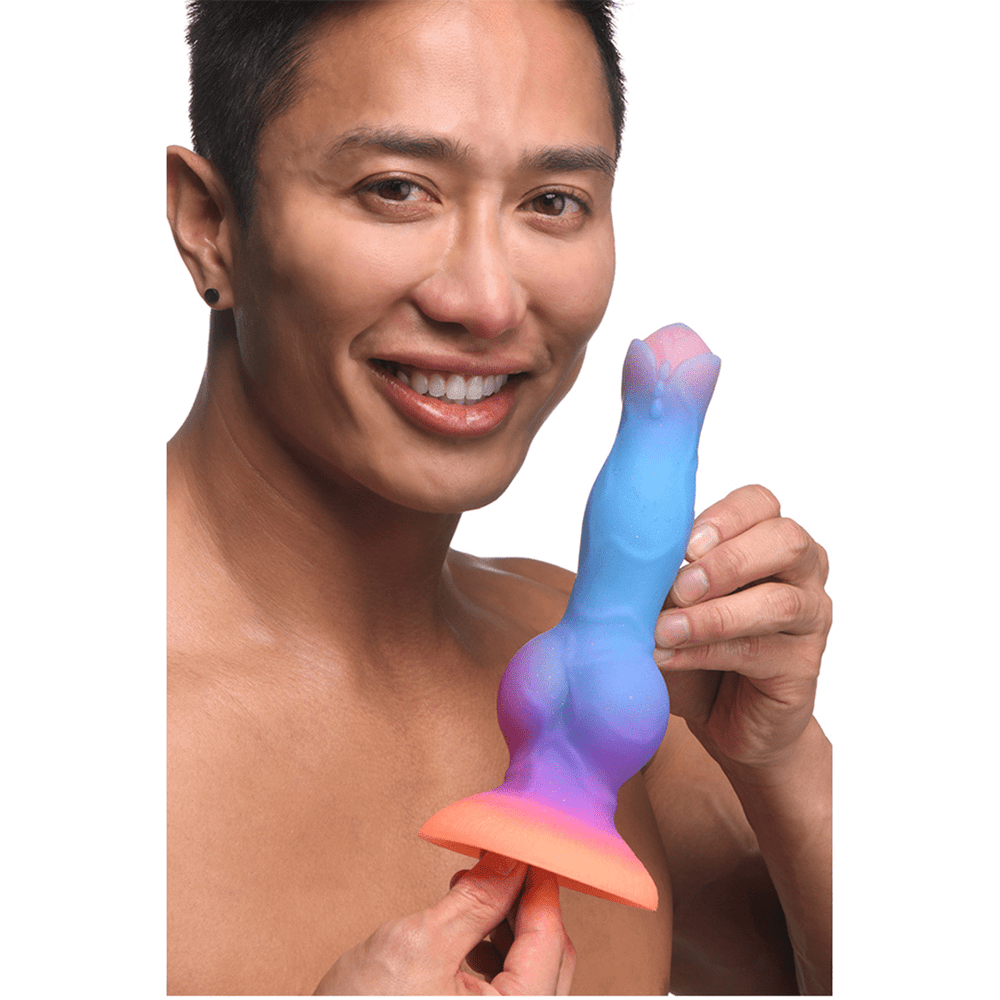 Space Cock - Alien Dildo - Glow in the Dark - foto 6