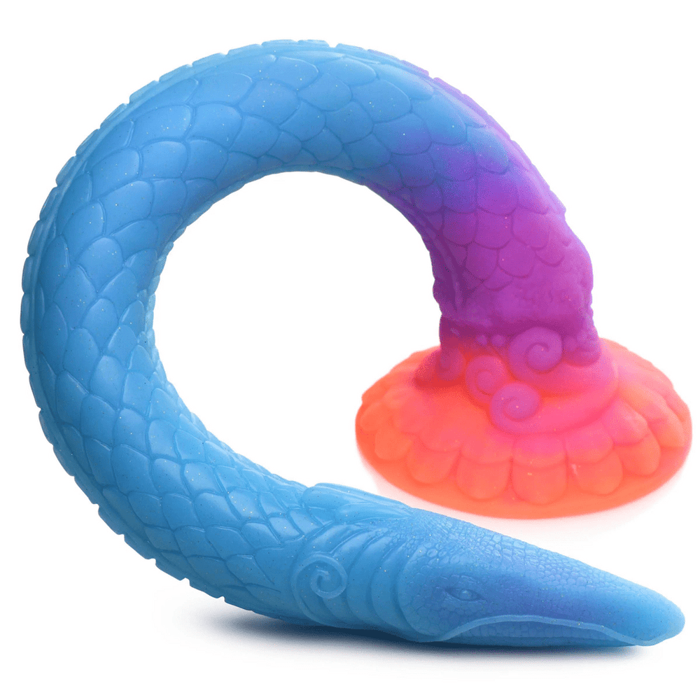 Makara - Snake Dildo - Glow in the Dark - foto 2