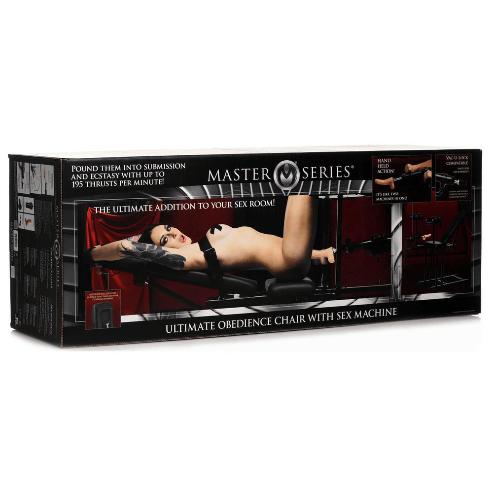 Bondagestoel met Sex Machine - foto 5