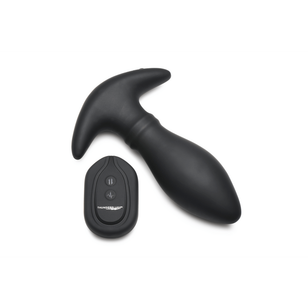 Rim Slide Sliding Ring Butt Plug - zwart