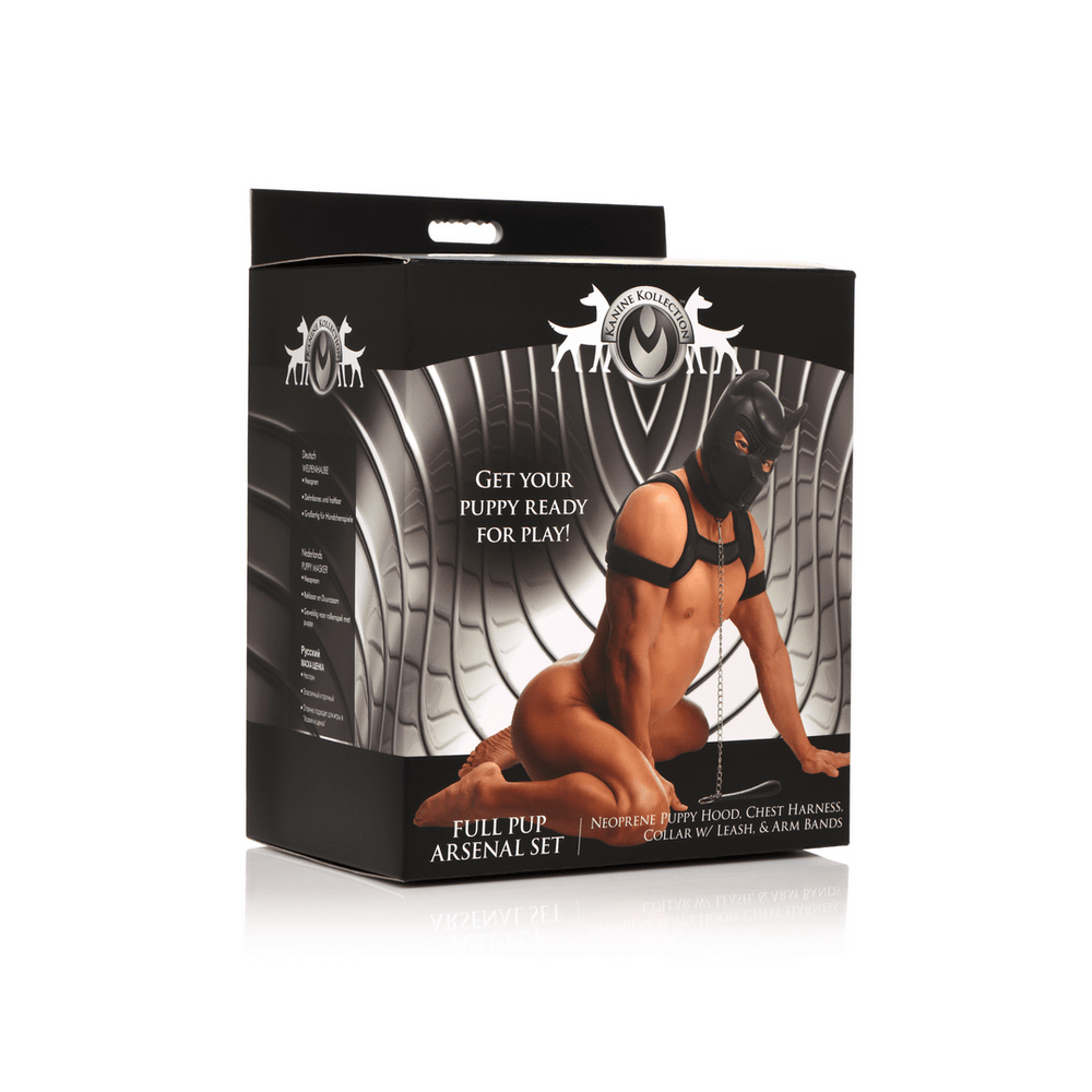 Full Arsenal - Puppy play Set - Zwart - foto 8