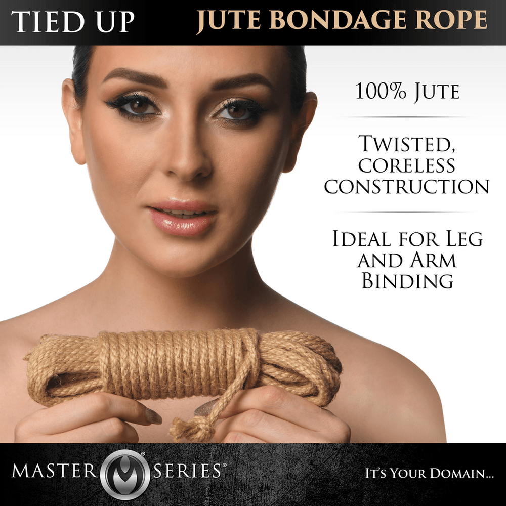 Tied Up - Jute Bondage Rope - 50 ft / 15,2 mtr - foto 8