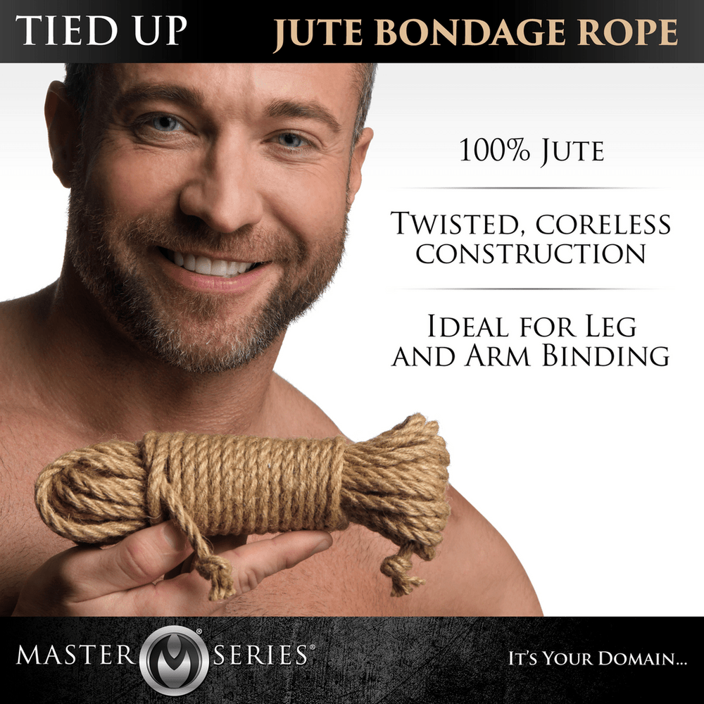 Tied Up - Jute Bondage Rope - 50 ft / 15,2 mtr - foto 9