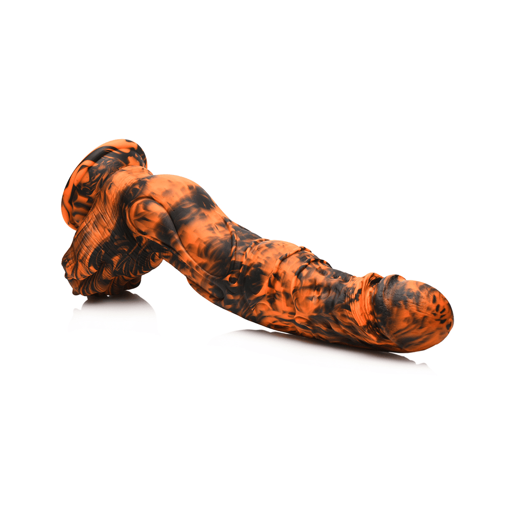 Sabretooth - Dildo - Oranje/Zwart - foto 3
