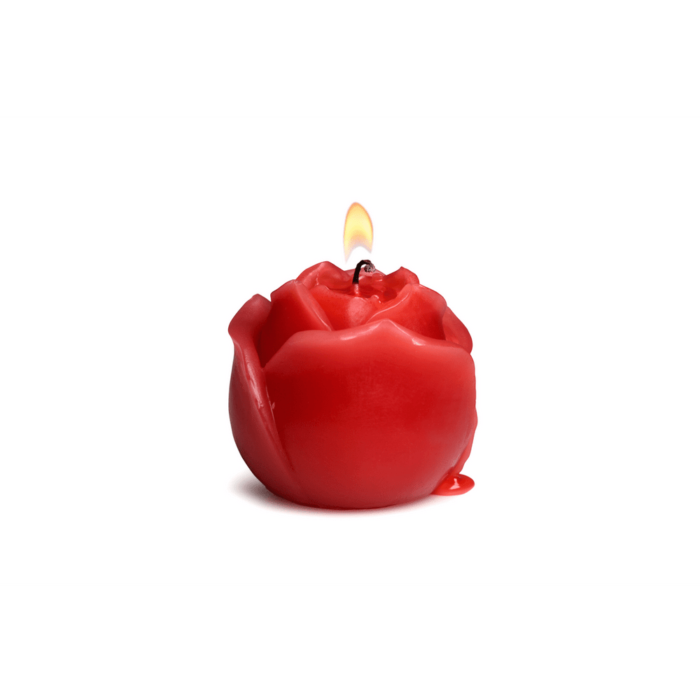 Flaming Rose - Druppelkaars - Rood - foto 2