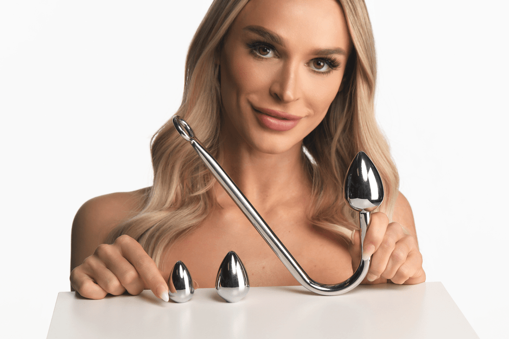 Anale haaktrainer met 3 Pluggen - foto 5