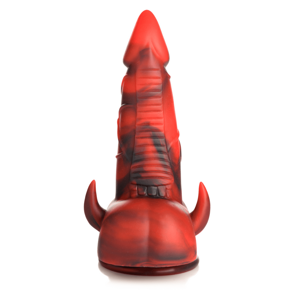 Horny Devil - Demon Dildo - Rood - foto 2