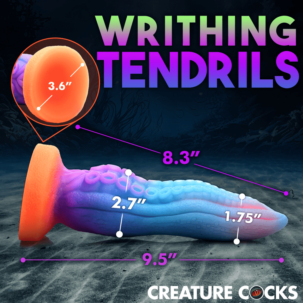 Tenta-Cock - Fantasy Dildo - Glow in the Dark - foto 8