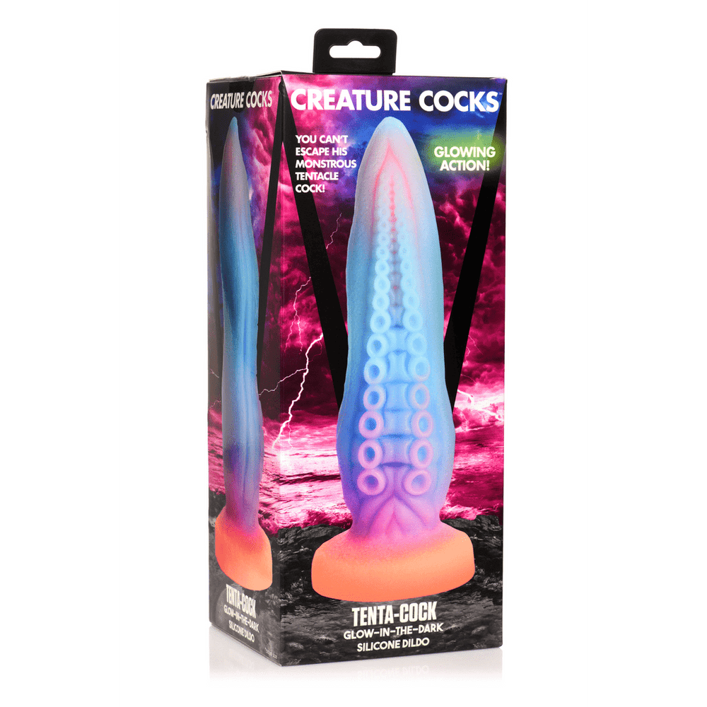 Tenta-Cock - Fantasy Dildo - Glow in the Dark - foto 9