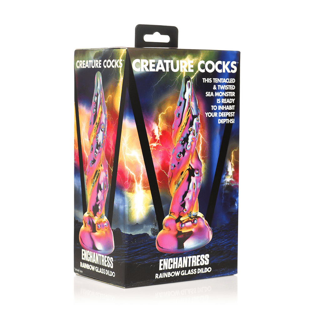 Enchantress - Rainbow Glass Dildo - foto 7