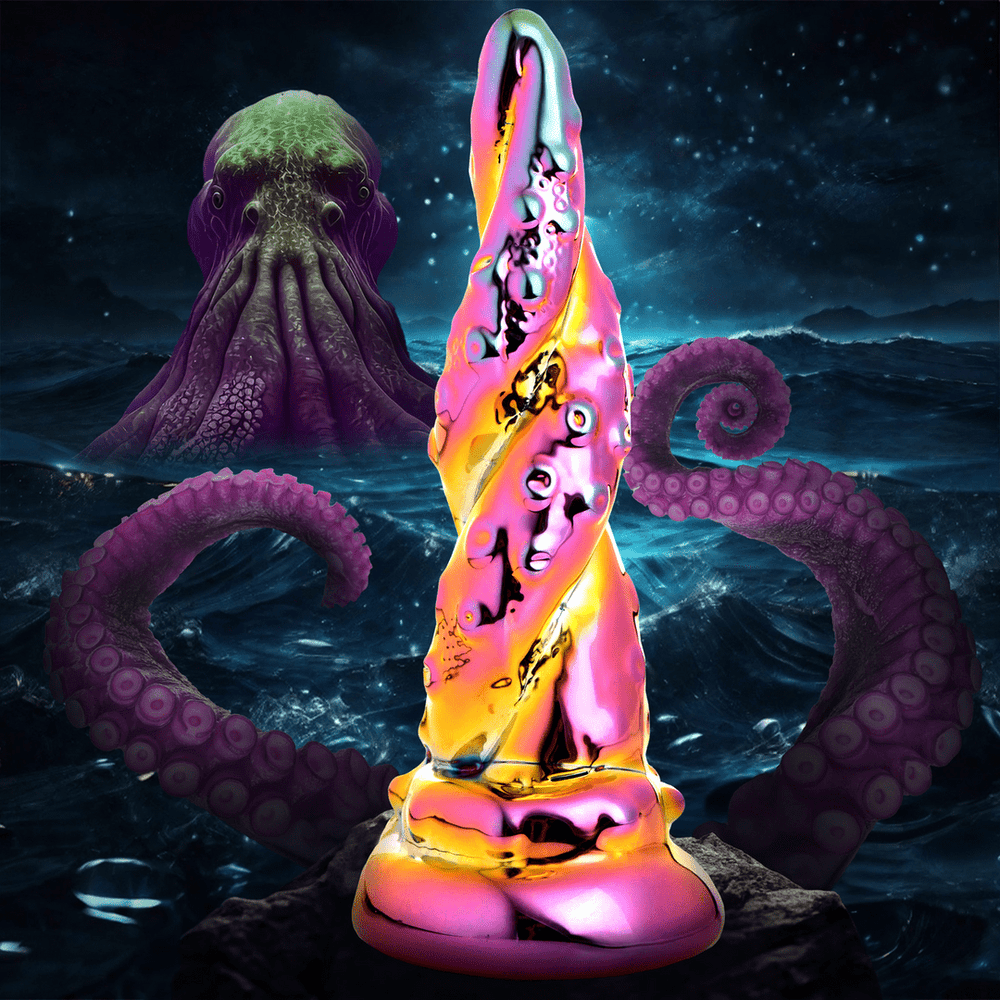 Enchantress - Rainbow Glass Dildo - foto 5