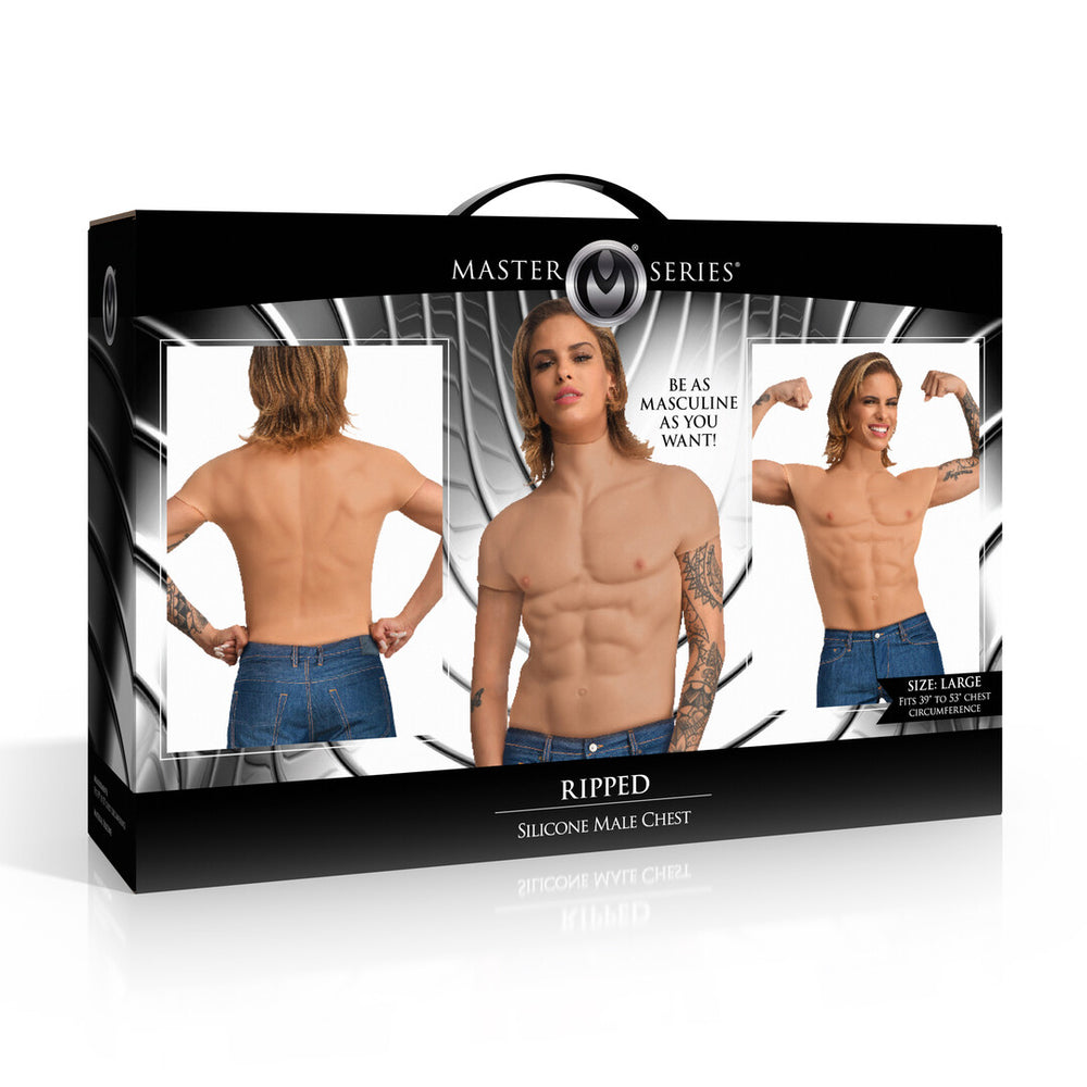 Ripped - Siliconen Mannenborst