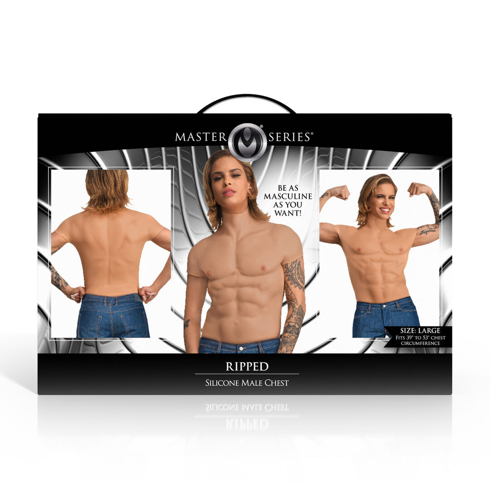 Ripped - Siliconen Mannenborst