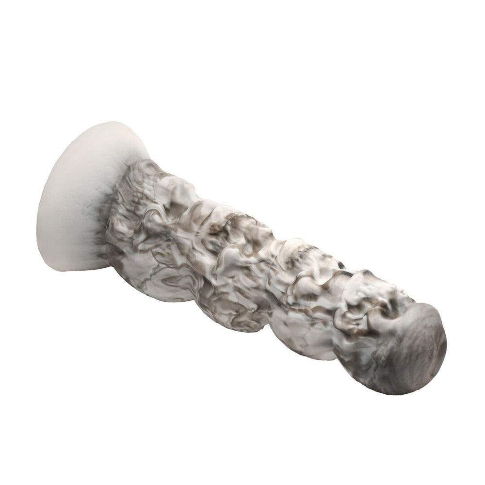 Tower of Doom - Siliconen Dildo - Grijs