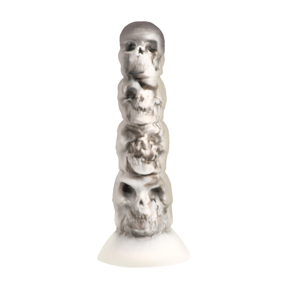 Tower of Doom - Siliconen Dildo - Grijs