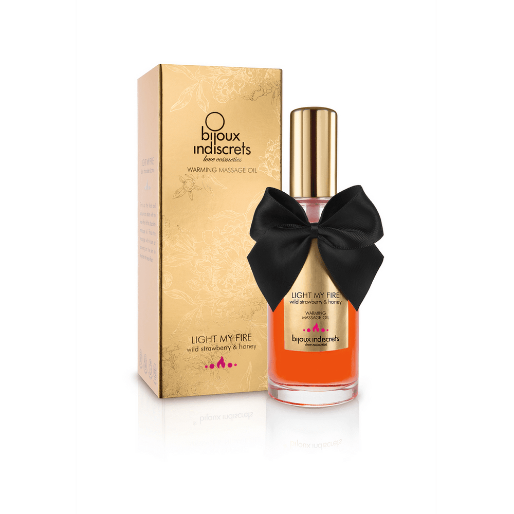 Light My Fire - Warming Massage Oil Wild Strawberry and Honey - Wild Strawberry Honey - foto 3