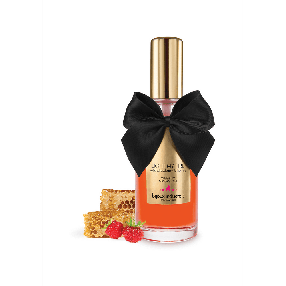 Light My Fire - Warming Massage Oil Wild Strawberry and Honey - Wild Strawberry Honey - foto 2