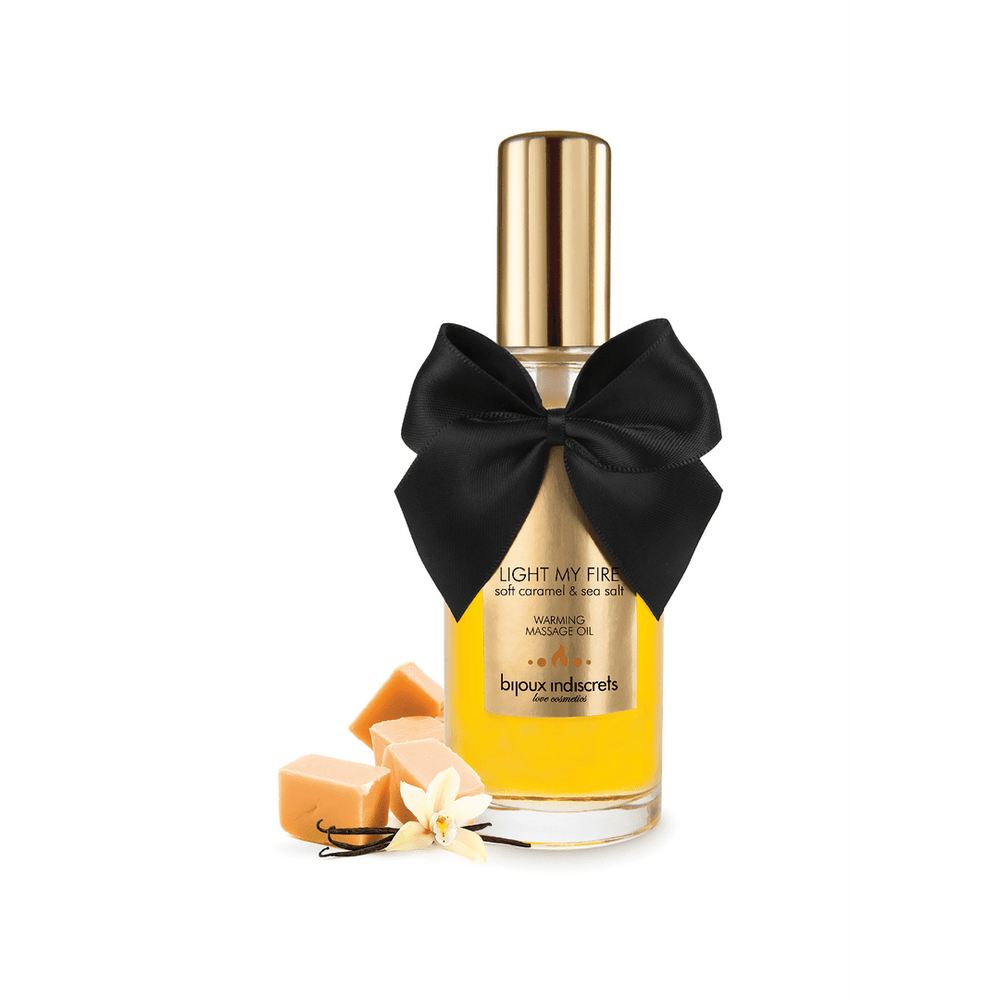 Light My Fire - Warming Massage Oil Soft Caramel and Sea Salt - foto 2