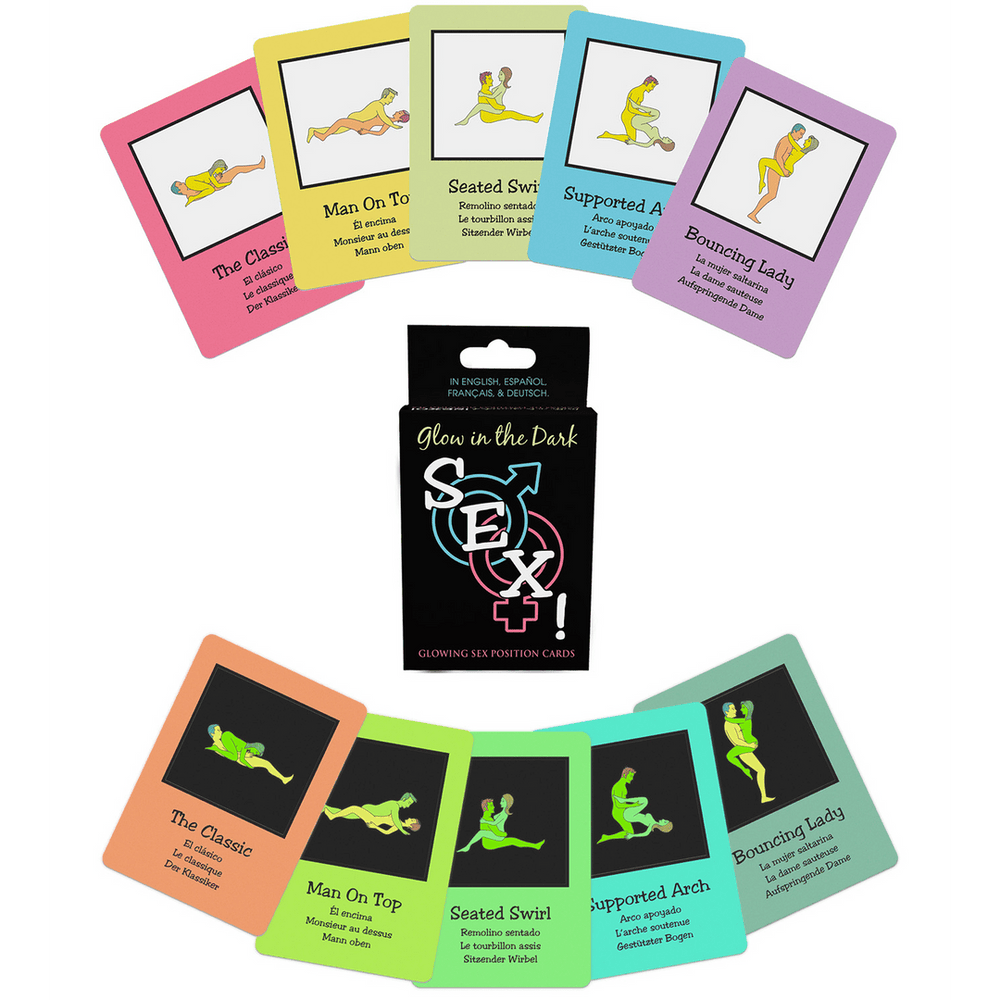Glow in the Dark - Sex Cards - foto 2