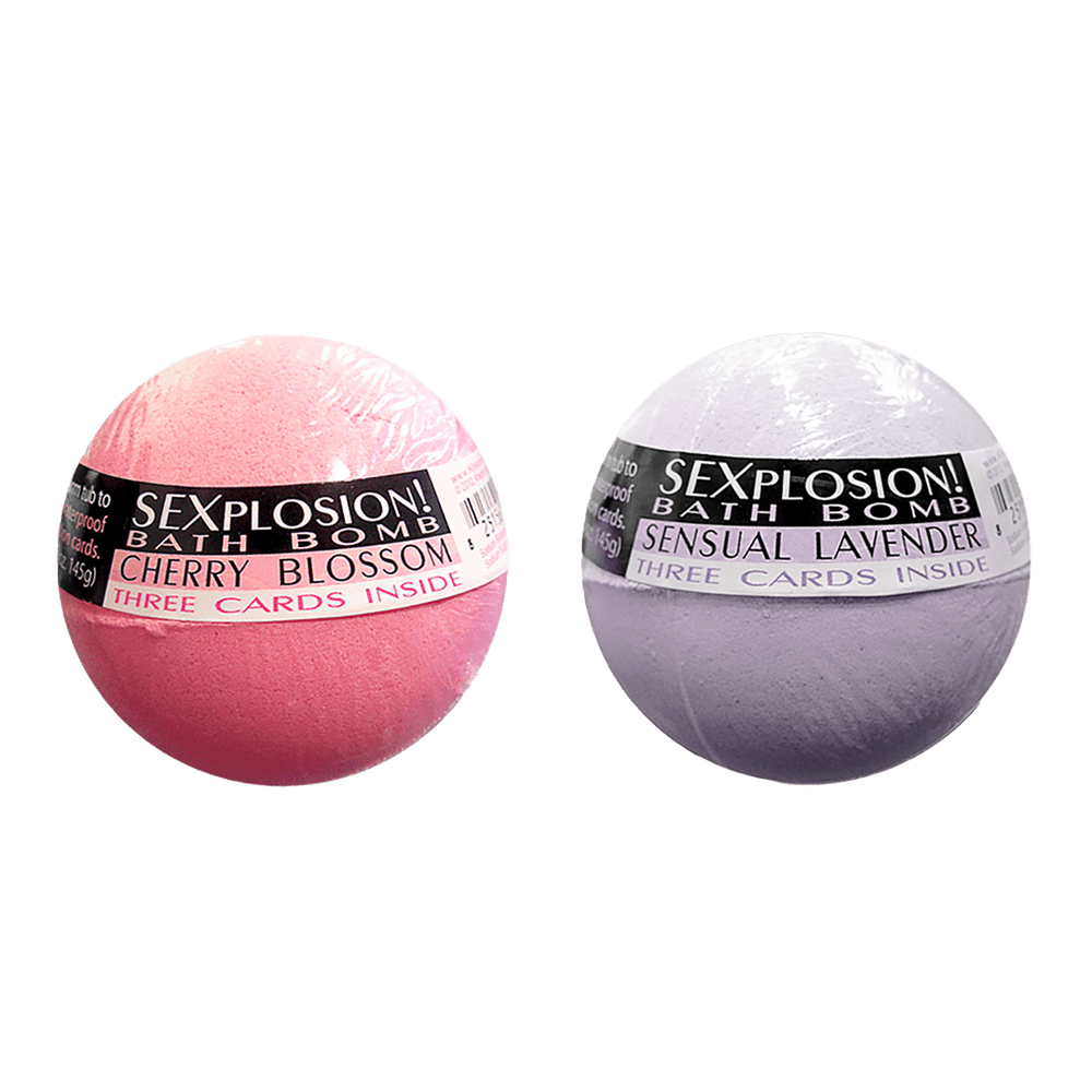 Sexplosion! Bath Bombs (6 bombs in 3 scents