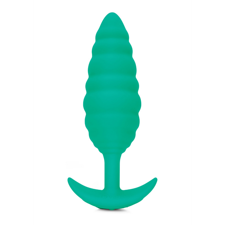 Twist Texture Plug - Vibrating Butt Plug