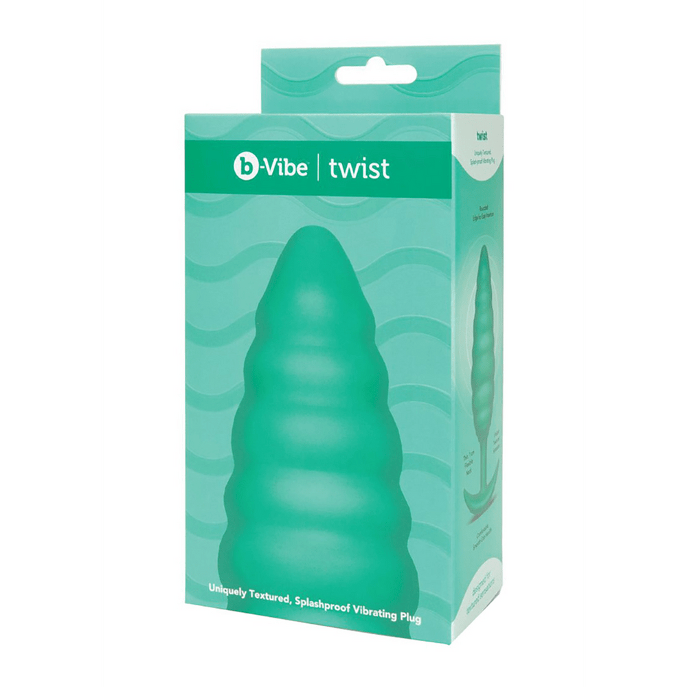 Twist Textuur Plug - Vibrerende Butt Plug - foto 3