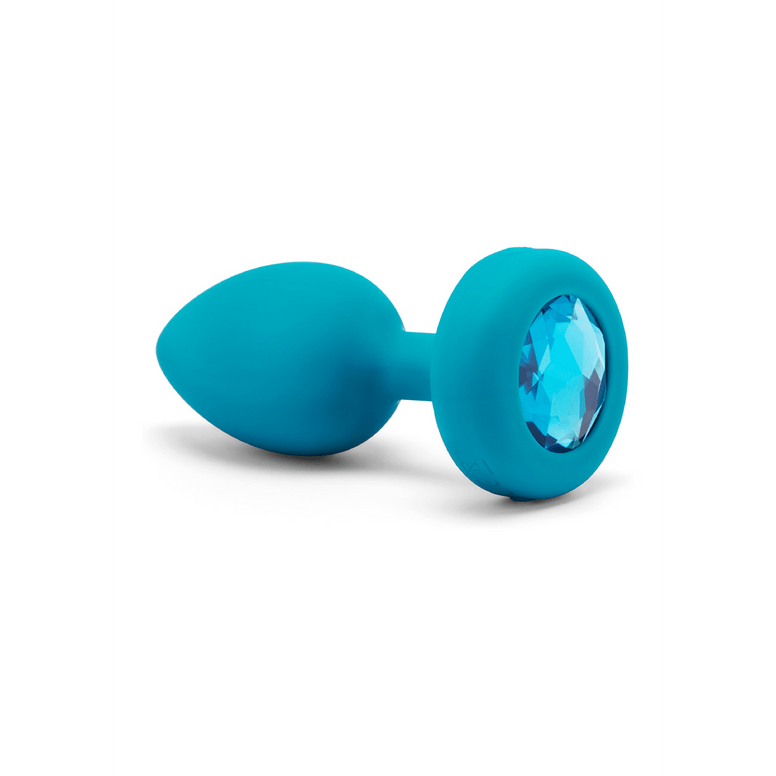Aquamarine - Vibrating Butt Plug - S/M