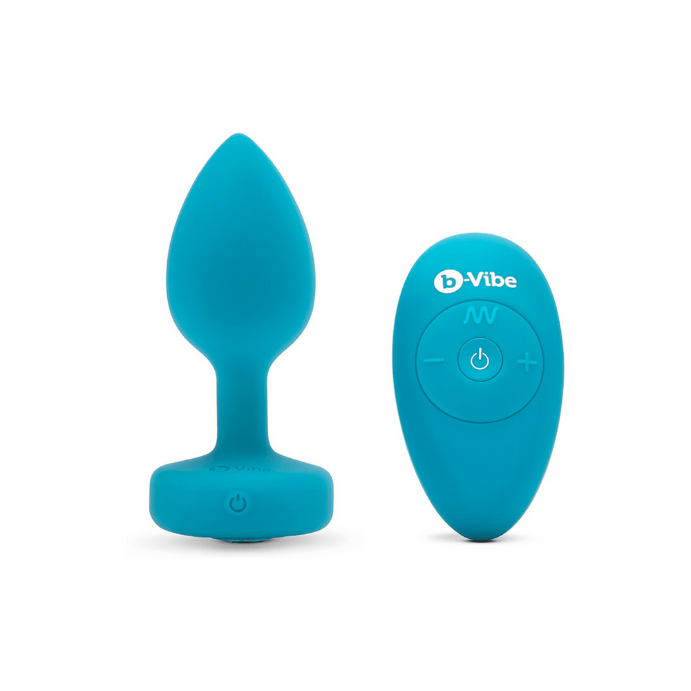 Aquamarine - Vibrerende Butt Plug - S/M - foto 6