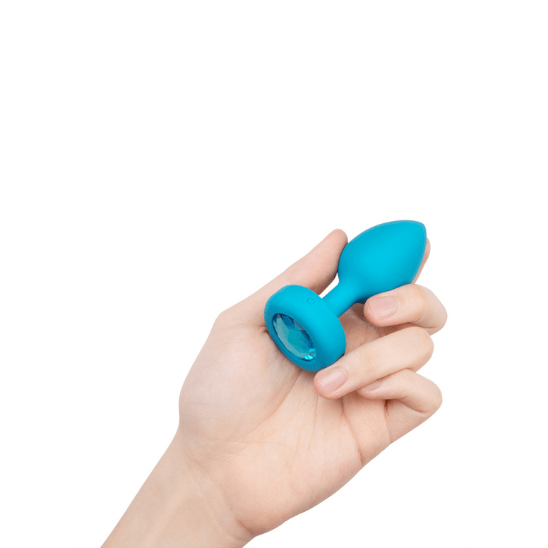 Aquamarine - Vibrerende Butt Plug - S/M - foto 2