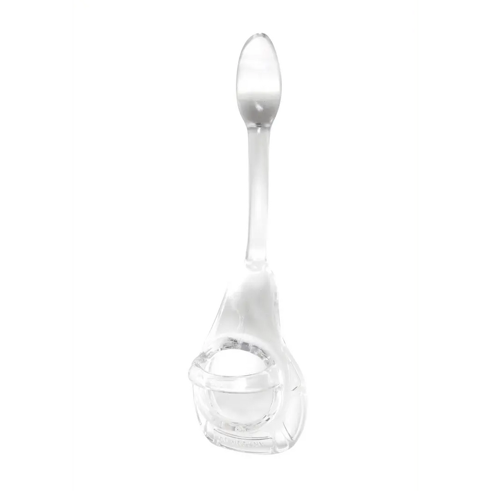 Armor Tug Lock - Cockring with Ball Strap and Butt Plug - Small