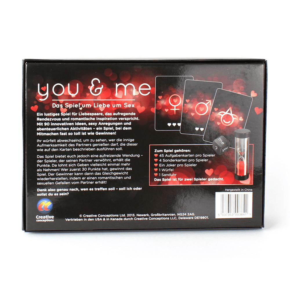 You and Me - Sexy Card Game - Duits - foto 6
