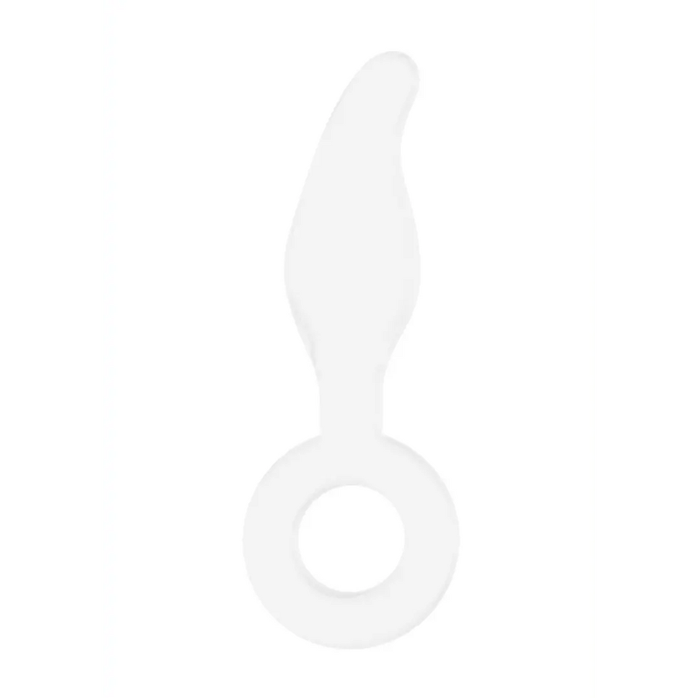 Gripper - Glass Dildo with Ring