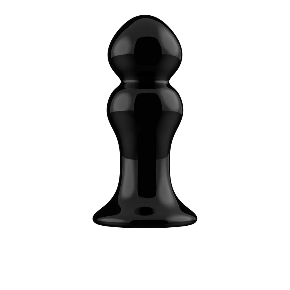 Rimly - vibrerende buttplug - glas
