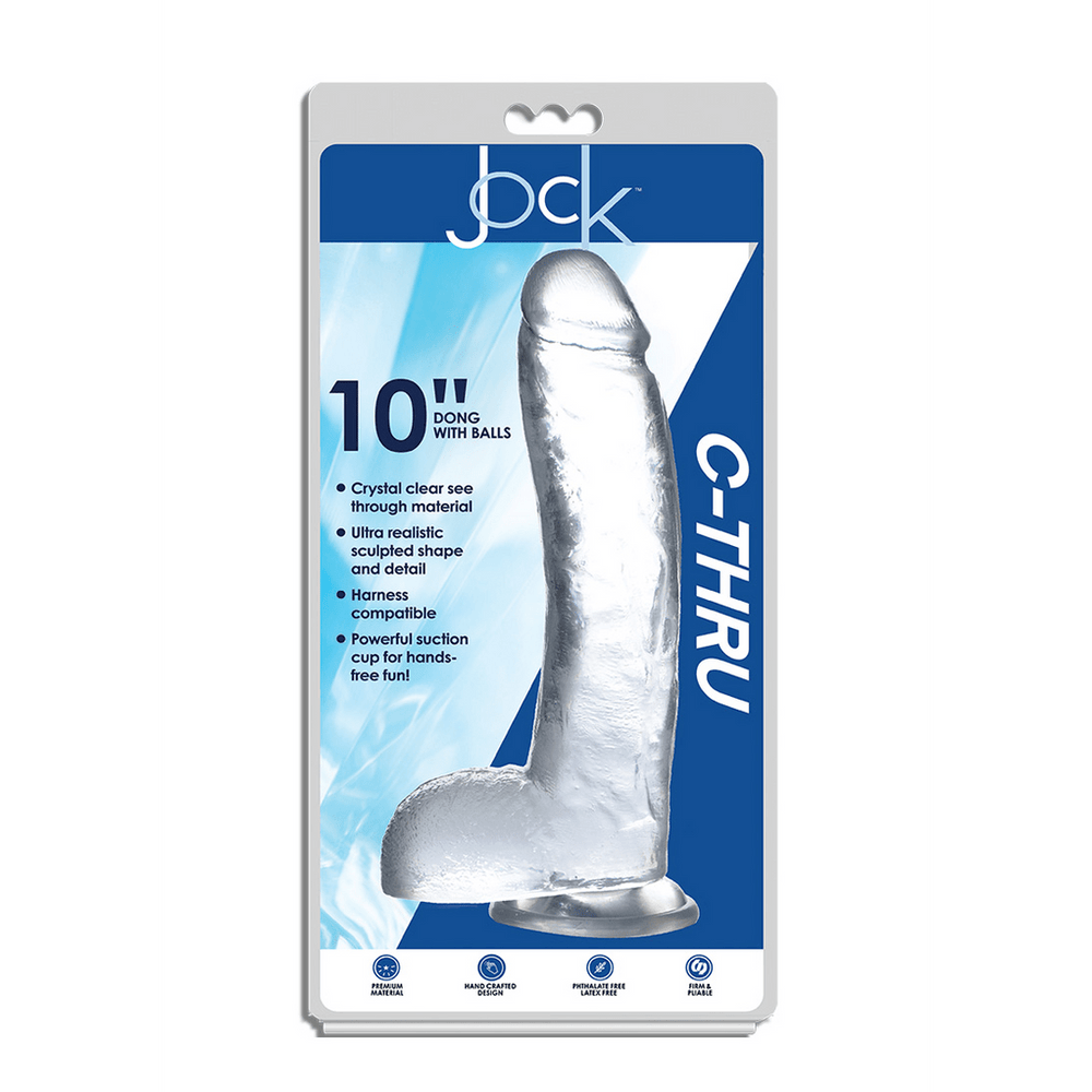 Dildo with Balls - 10 / 25,5 cm - foto 3