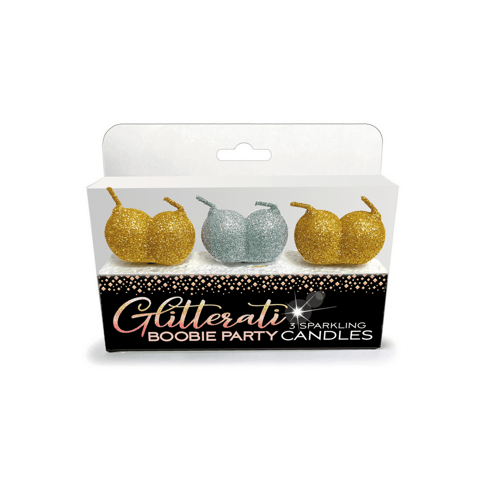 Glitterati boobie kaarsen Set