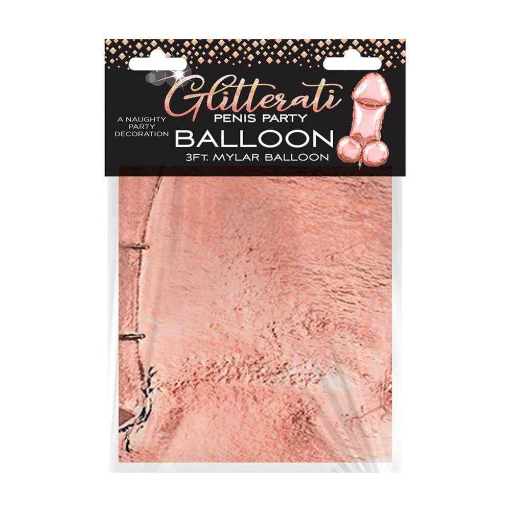 Glitterati - Mylar Ballon - Rose gold - 91 cm - foto 3