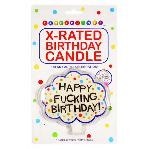 Happy Fuck*n Birthday Kaars