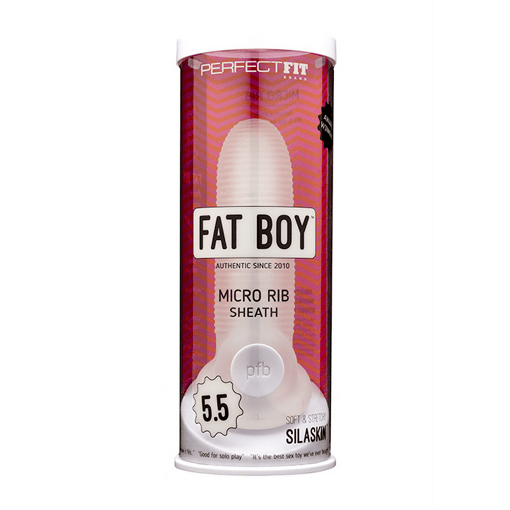 Fat Boy Micro Ribbed Sheath - Dildo - foto 3
