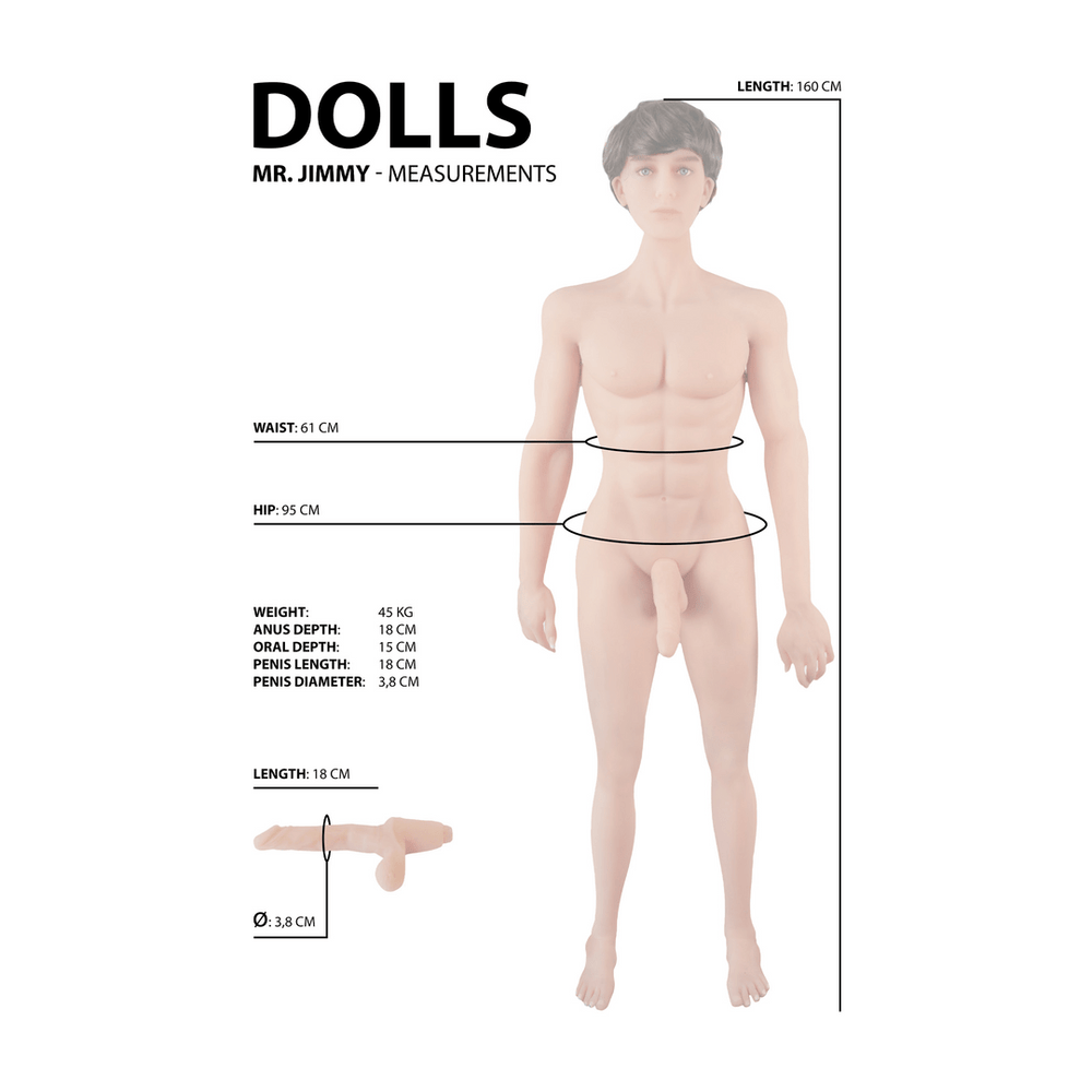 Jimmy - Realistic Sex Doll - foto 2