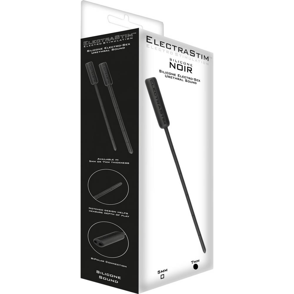 Silicone Noir Flexible Sound - 7mm - Black - foto 3
