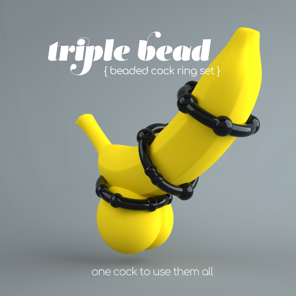 Triple Bead - Cockring Set