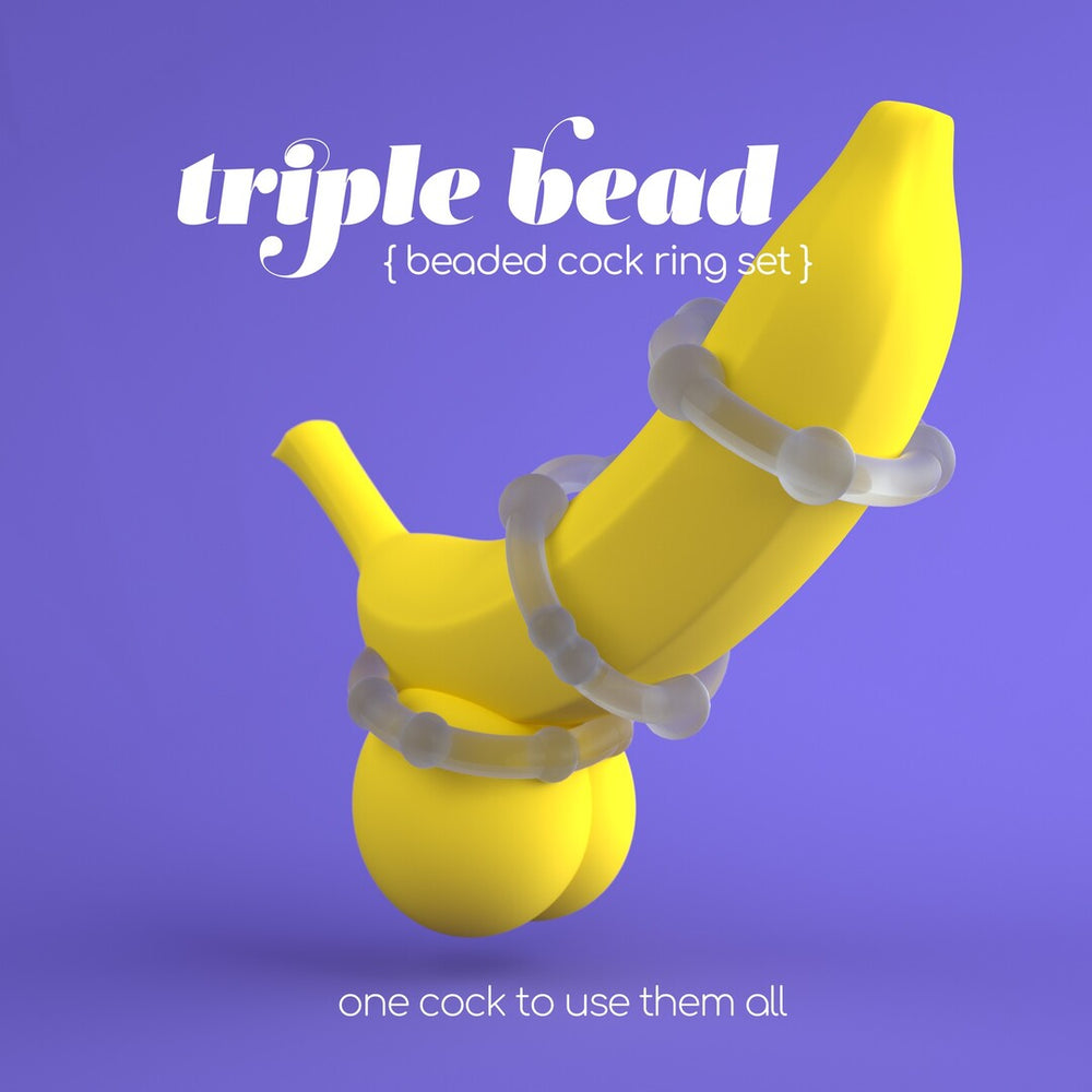 Triple Bead - Cockring Set