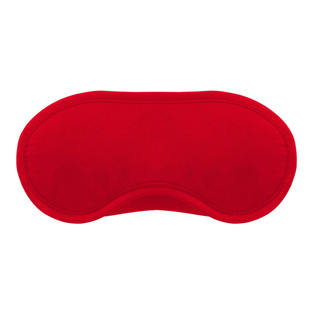 Satin Oogmaskers - Twin Pack - Zwart/Rood